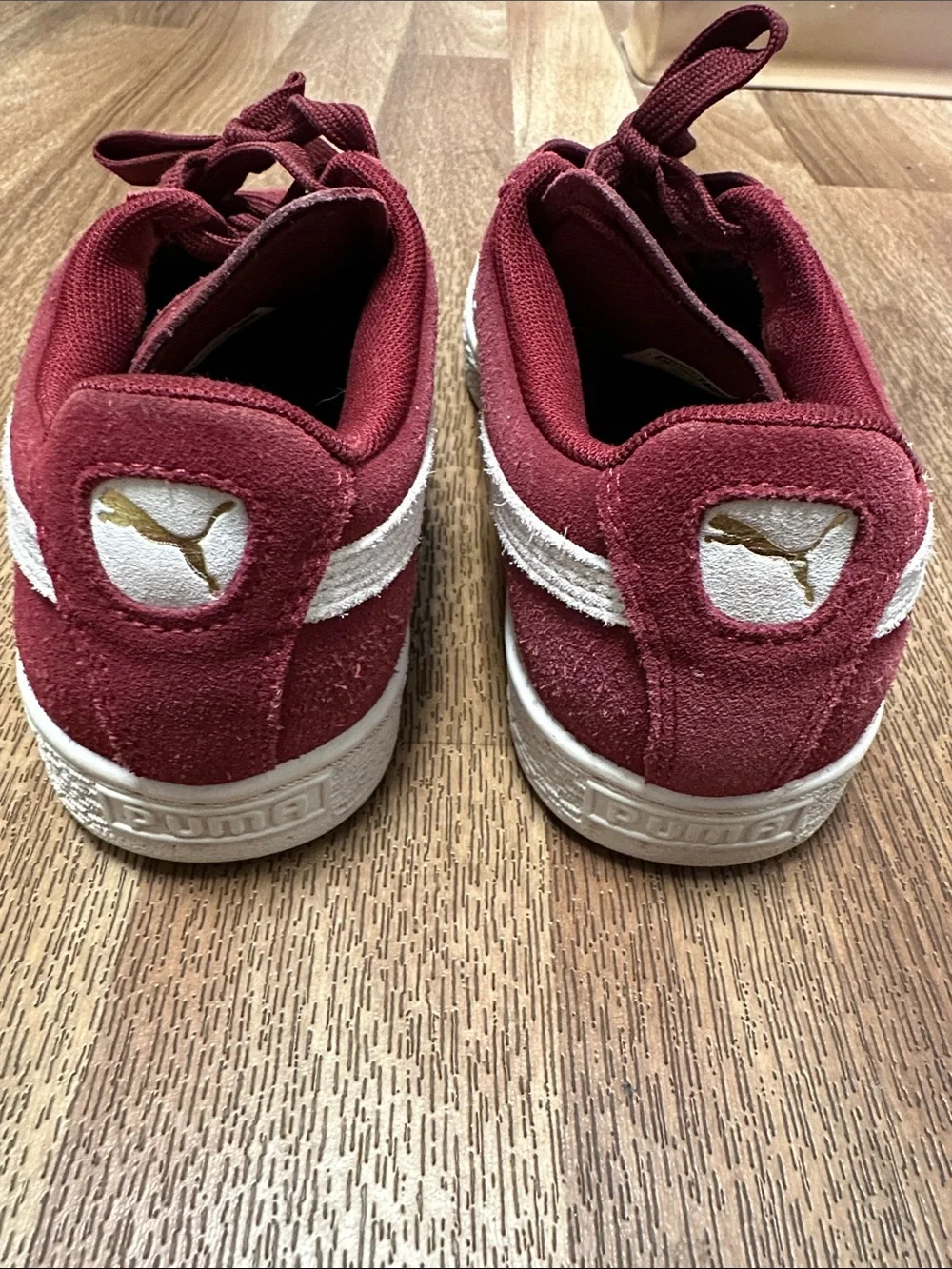 PUMA Suede Classic Regal Red Burgundy sz 39 8.5 Sneakers - Picture 5 of 7